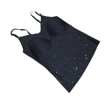 Gatta Damen BH-Top, L, schwarz - B-Ware sehr gut