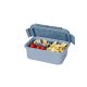 SILVERCREST® Frischhaltedose mit 3 Einsätzen, 1 l, blau - B-Ware sehr gut