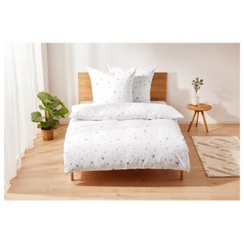 LIVARNO home Bettwäsche, aus Mikrofaser-Satin, 160 x...