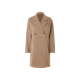 esmara® Damen-Mantel, in eleganter Veloursoptik, 46, braun - B-Ware Beschädigt