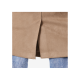 esmara® Damen-Mantel, in eleganter Veloursoptik, 46, braun - B-Ware Beschädigt