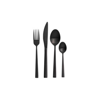 SILVERCREST® Besteck, aus Edelstahl, schwarz - B-Ware...