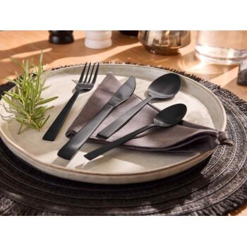SILVERCREST® Besteck, aus Edelstahl, schwarz - B-Ware...