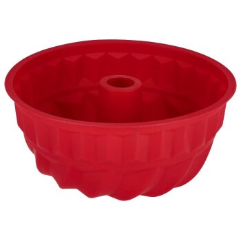 SILVERCREST® Silikon-Gugelhupfform / -Königskuchenform / -Tortenbodenform / -Muffinform (Gugelhupf-Kuchenform) - B-Ware sehr gut