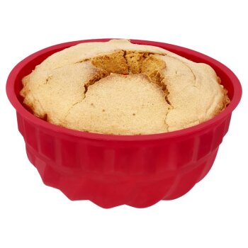 SILVERCREST® Silikon-Gugelhupfform / -Königskuchenform / -Tortenbodenform / -Muffinform (Gugelhupf-Kuchenform) - B-Ware sehr gut