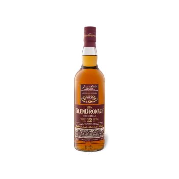 Glendronach Highland Single Malt Scotch Whisky 12 Jahre mit Geschenkbox 43% Vol