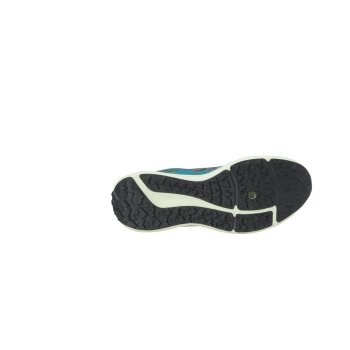 CRIVIT Damen Laufschuh wasserdicht (blau/grün, 38) - B-Ware neuwertig