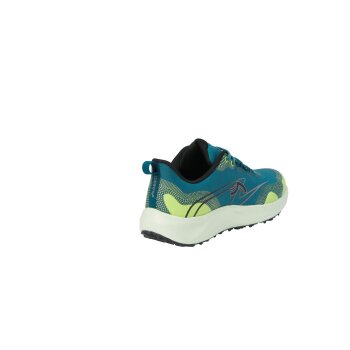 CRIVIT Damen Laufschuh wasserdicht (blau/grün, 38) - B-Ware neuwertig