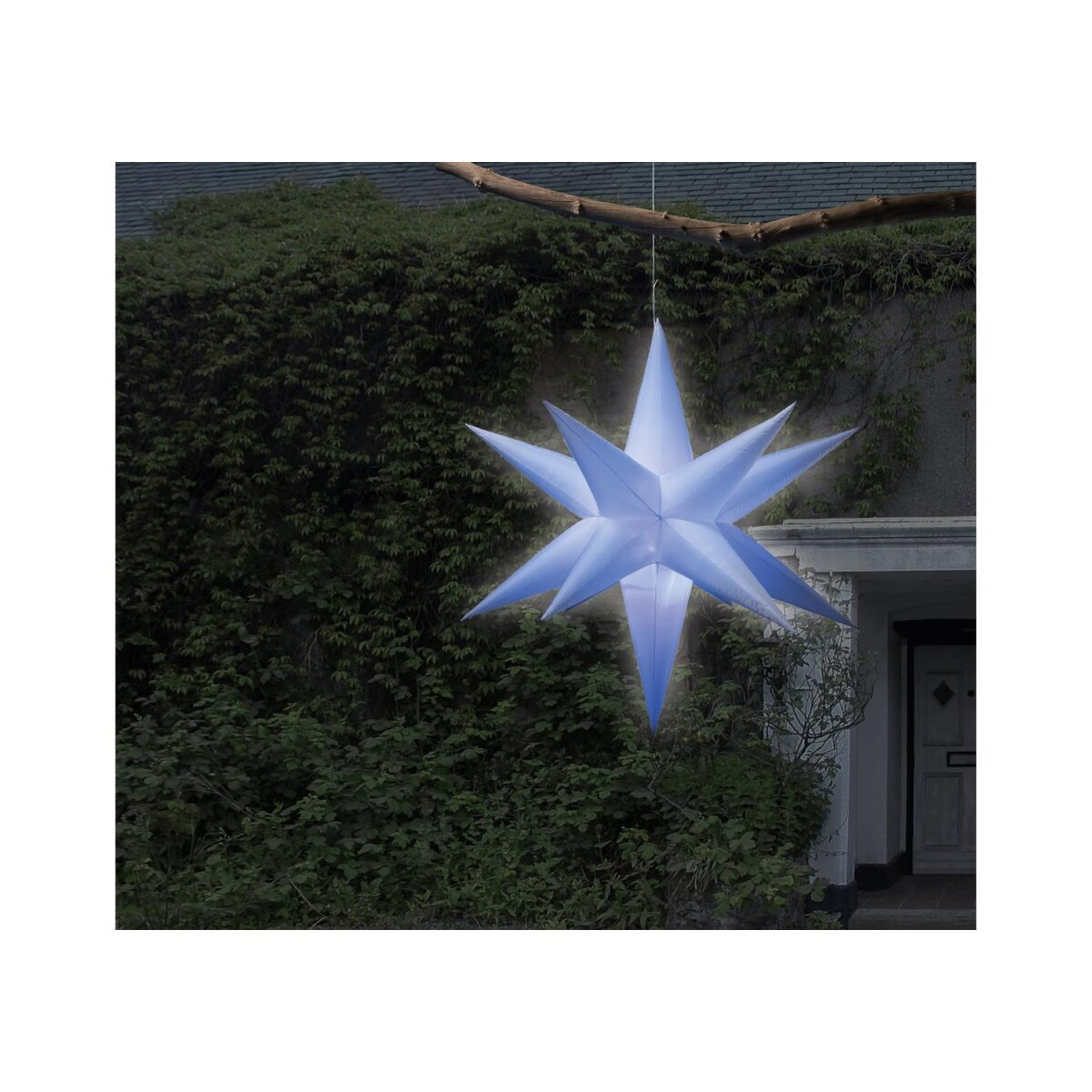 LIVARNO home Aufblasbare LED-Weihnachtsfigur, Weihnachtsstern - B