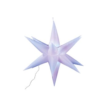 LIVARNO home Aufblasbare LED-Weihnachtsfigur, Weihnachtsstern - B-Ware gut