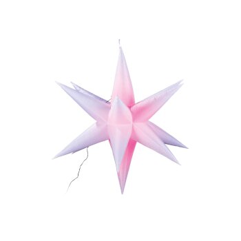 LIVARNO home Aufblasbare LED-Weihnachtsfigur, Weihnachtsstern - B-Ware gut