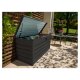 LIVARNO® Gartenbox, 330 L, anthrazit - B-Ware sehr gut