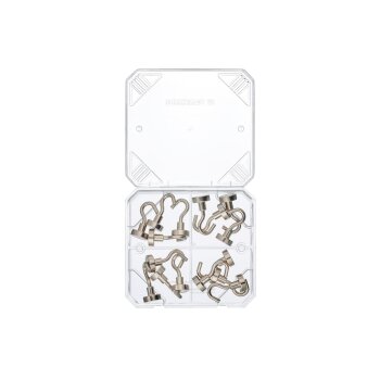 PARKSIDE® Neodym-Magnete / Magnethalter mit Clip / Magnethaken / Ösenmagnete / Senkkopf-Topfmagnet-Set (Magnethaken) - B-Ware neuwertig