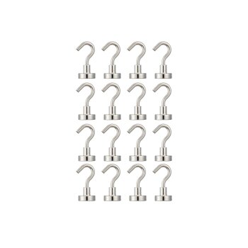 PARKSIDE® Neodym-Magnete / Magnethalter mit Clip / Magnethaken / Ösenmagnete / Senkkopf-Topfmagnet-Set (Magnethaken) - B-Ware neuwertig