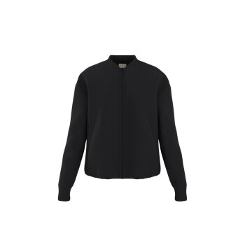 esmara® Damen Bomberjacke (Schwarz, L(44/46)) - B-Ware neuwertig