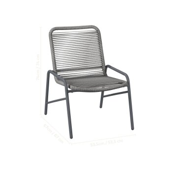 LIVARNO® Gartenmöbel-Set, 3-teilig - B-Ware