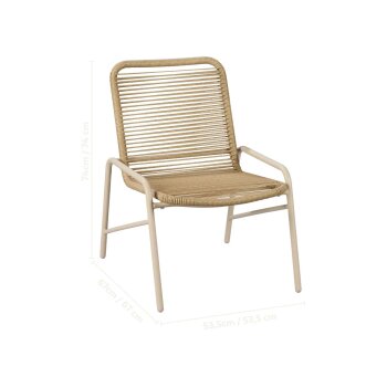 LIVARNO® Gartenmöbel-Set, 3-teilig - B-Ware