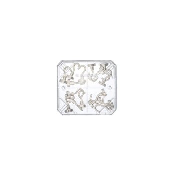 PARKSIDE® Neodym-Magnete / Magnethalter mit Clip / Magnethaken / Ösenmagnete / Senkkopf-Topfmagnet-Set - B-Ware