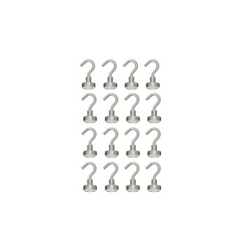 PARKSIDE® Neodym-Magnete / Magnethalter mit Clip / Magnethaken / Ösenmagnete / Senkkopf-Topfmagnet-Set - B-Ware