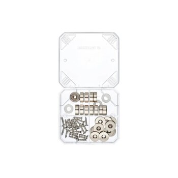 PARKSIDE® Neodym-Magnete / Magnethalter mit Clip / Magnethaken / Ösenmagnete / Senkkopf-Topfmagnet-Set - B-Ware