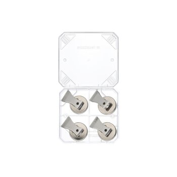 PARKSIDE® Neodym-Magnete / Magnethalter mit Clip / Magnethaken / Ösenmagnete / Senkkopf-Topfmagnet-Set - B-Ware