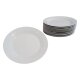 Michelino 12er Set Menüteller, Serie Amelie, Ø 27 cm, rund, weiß - B-Ware sehr gut