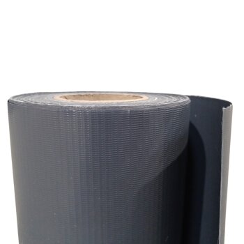 Ribelli Sichtschutzstreifen 35 Meter x 19 cm inkl. 30 Clips, Anthrazit - B-Ware neuwertig