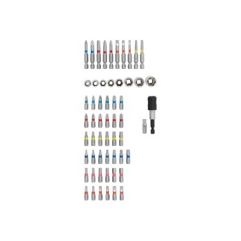 PARKSIDE® Bit-Set PBS3 A2, mit Steckschlüsselsatz, 56-teilig - B-Ware sehr gut