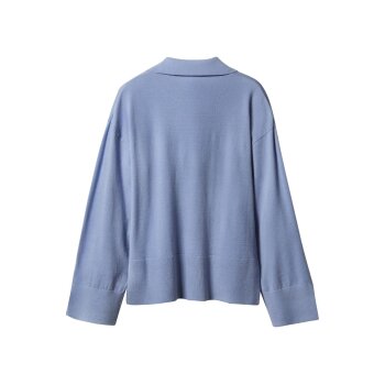 esmara® Damen Feinstrickpullover (Blau, L(44/46)) -...