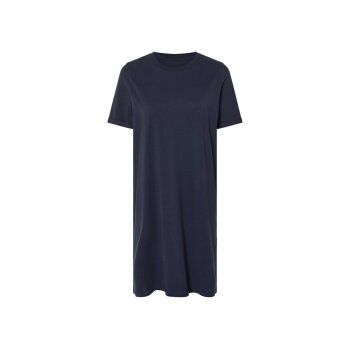 esmara® Damen Kleid, aus reiner Bio-Baumwolle (Navy, XS(32/34)) - B-Ware neuwertig