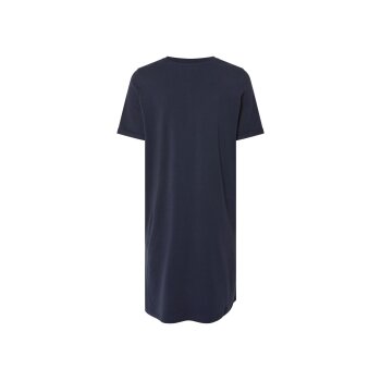 esmara® Damen Kleid, aus reiner Bio-Baumwolle (Navy, XS(32/34)) - B-Ware neuwertig