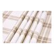 LIVARNO® Weiche Flanellbettwäsche, 160 x 200 cm, Schachbrettmuster/beige - B-Ware sehr gut