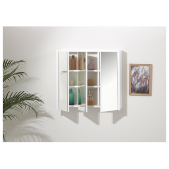 LIVARNO home Spiegelschrank, weiß - B-Ware neuwertig