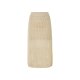 esmara® Damen-Rock, Midi, XS, beige - B-Ware sehr gut