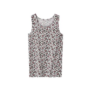 esmara® Damen Spaghettitops / Unterhemden, 5 Stück (schwarz/weiß/rosa, 146/152) - B-Ware neuwertig