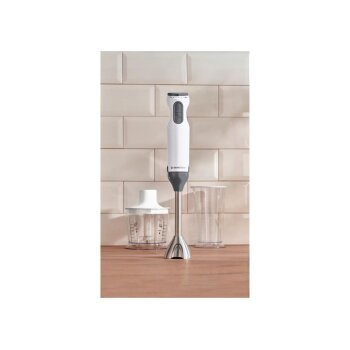 SILVERCREST® Stabmixer-Set »SSMS 600 G1«, 4-teilig (Weiß) - B-Ware neuwertig