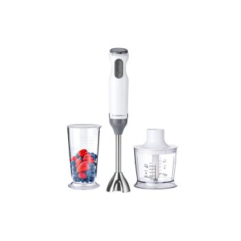 SILVERCREST® Stabmixer-Set »SSMS 600 G1«, 4-teilig (Weiß) - B-Ware neuwertig