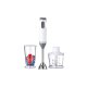 SILVERCREST® Stabmixer-Set »SSMS 600 G1«, 4-teilig (Weiß) - B-Ware neuwertig