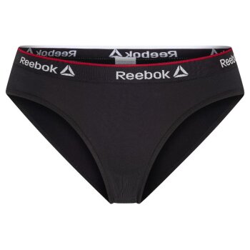Reebok Damen-Slips, 2 Stück, M, schwarz - B-Ware...