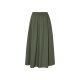 esmara® Damen-Rock, Midi, S, khaki - B-Ware sehr gut