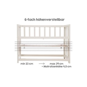 roba Stubenbett 4-in-1, mit Schlafsack, Woodland Buddies - B-Ware Transportschaden Kosmetisch