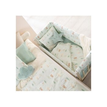 roba Stubenbett 4-in-1, mit Schlafsack, Woodland Buddies - B-Ware Transportschaden Kosmetisch