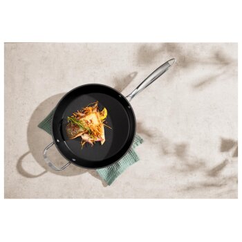 SILVERCREST® Aluguss-Pfanne, Ø 28 cm (Rot) - B-Ware Transportschaden Kosmetisch