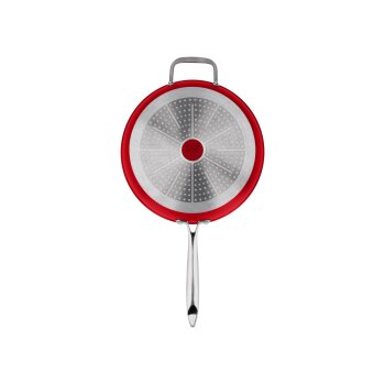 SILVERCREST® Aluguss-Pfanne, Ø 28 cm (Rot) - B-Ware Transportschaden Kosmetisch