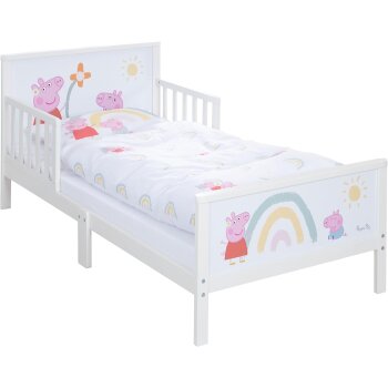 roba Toddler-Themen-Komplettbett, Peppa Pig, 70 x 140 cm...