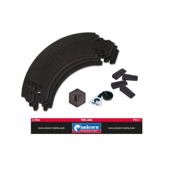 Unicorn Dartscheiben Zubehör-Set, waschbar - B-Ware...