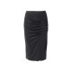esmara® Damen Midi-Rock mit satiniertem Schimmereffekt (XS (32/34)) - B-Ware neuwertig