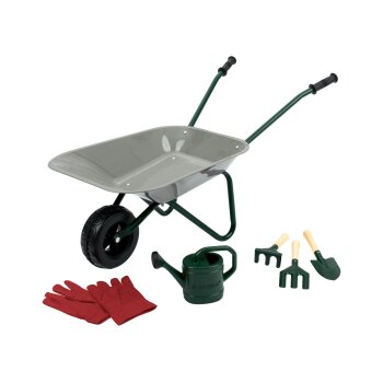 lupilu® Schubkarre mit Gartenwerkzeug, 7-teilig - B-Ware