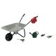 lupilu® Schubkarre mit Gartenwerkzeug, 7-teilig - B-Ware