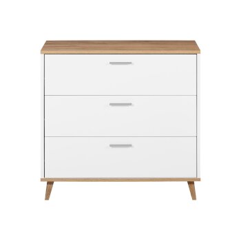 LIVARNO home Kommode »Corfu«, mit hochwertiger Eiche-Nachbildung - B-Ware neuwertig